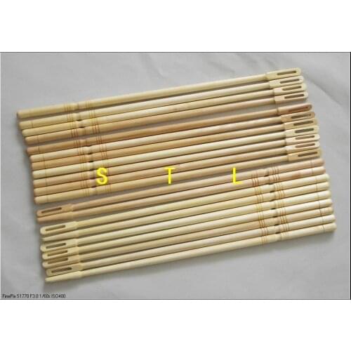 10 Pieces Flute Sticks Nice shape wood material