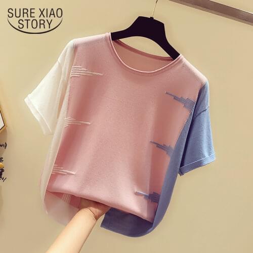 New Spring Fashion Sexy Style Solid Women Shirts Women Tops Short Sleeved Blouses Ruffles Casual Women Clothing D546 30
