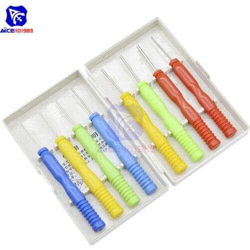 Diymore 8PCS/Pack Stainless Steel Hollow Needles Desoldering Tool Electronic Components