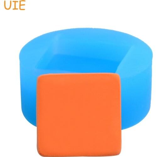 BYL006U 18mm Square Shape Flexible Mold - Jewellery Silicone Mold Cake Decoration Fondant, Resin Mold, Gum Paste