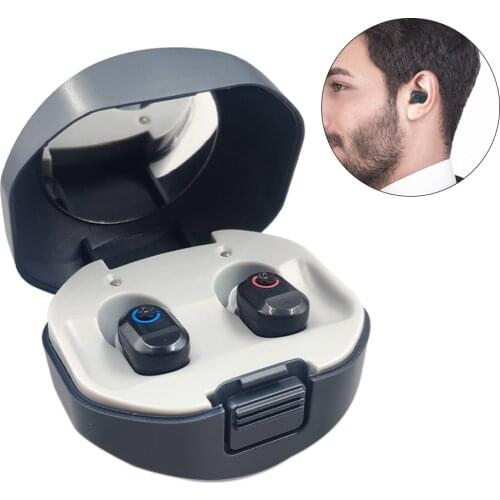 Digital Hearing Aids Rechargeable Audifonos Sound Amplifier Professional Hearing Aid ITC Hearing Device Audifonos for Deafness