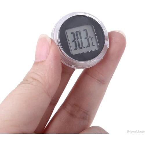 Digital Thermometer Motorbike Interior Watches Instrument Accessories Waterproof Durable Temeperature Meter Jy18 21 Dropshipping