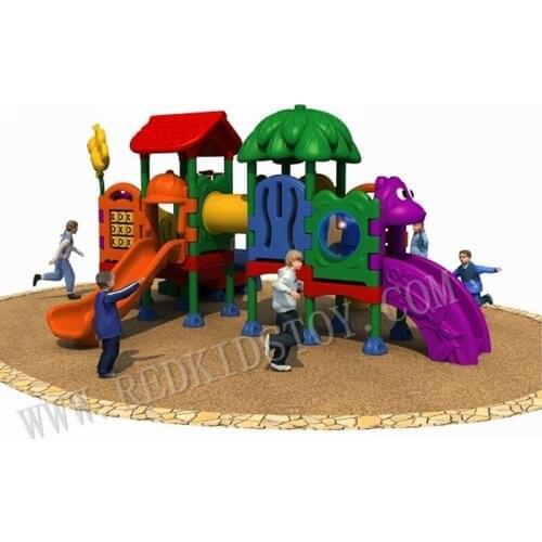 Exported to Chile Nontoxic Plastic Outdoor Playground Plaza De Juegos HZ-KID21701