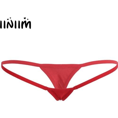 Iiniim Hot Sexy Women Lingerie Underwear T-Back Open Butt Elastic Waistband Low-waisted Underwear Underpants Womens Panties