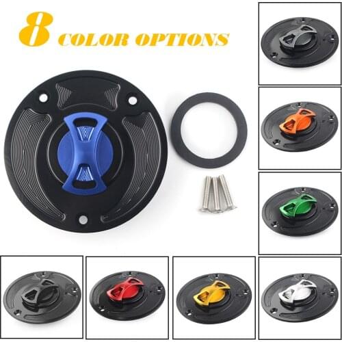 Motorcycle Fuel Gas Tank Cap Cover For Suzuki GSXR 600 750 1000 SV650S SV1000 2003-2013 GSXR1300 Hayabusa 2008-2013