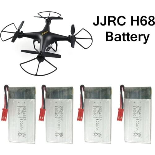 Spare Parts Accessories 3.7V 1800mAh li-po Drone Battery suit for JJRC H68 battery For H68 RC Quacopter Helicopter Accessories