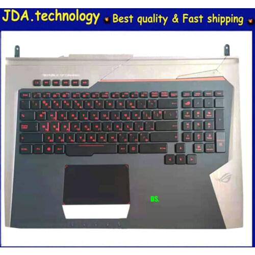 MEIARROW New/Org For ASUS G752 G752VS GFX72V ROG S6700 S7820 palmrest RU keyboard upper cover Backligt