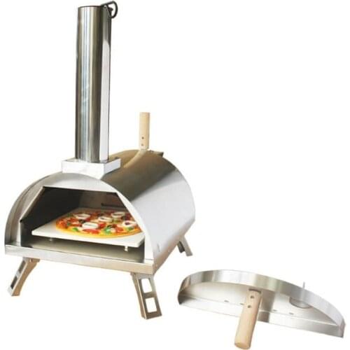 Mini design Stainless Steel Wood Fired Pizza Oven 2019 Outdoor Wood Burning Ovens