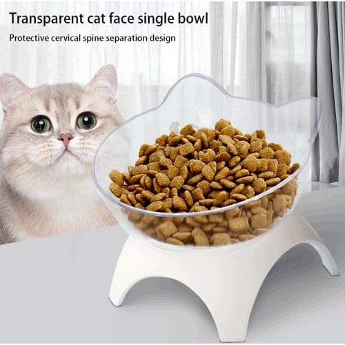 Non-slip Cat Bowl Pet Feeding Dishes Cat Bowls With Raised Stand Pet Food Water Bowls For Cats Dogs Feeders Accessories