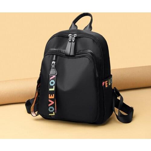 Fashion Waterproof Oxford Backpack Womens bag Large Capacity School Bag Fashion Rucksack 2021 New Knapsack Shopping Pack femini