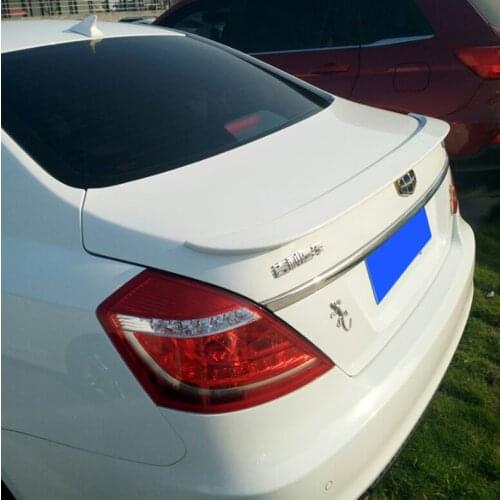 RQXR unpainted ABS tail wing rear spoiler roof visor for Geely emgrand 2014-17