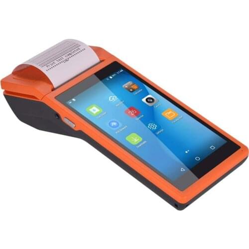NETUMSCAN Handheld Android PDA Thermal Receipt Printer Bluetooth WiFi 3G NFC POS Data Collector Barcode Scanner All-in-One