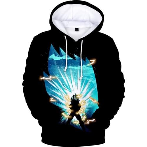 3-14 Years Kids Anime Clothes 3D Manga Goku Sweatshirts Children Goku Hoodie Boy Girl Kids Anime Hoodies Men women