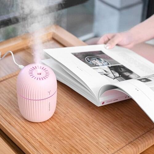 200ML Portable Air Humidifier Ultrasonic USB Aroma Essential Oil Diffuser LED Car Humidification Student Dormitory Sprayer
