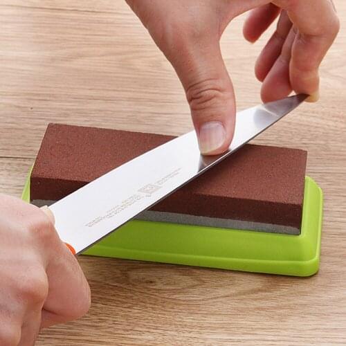 Knife Grinderstone Knife Sharpener Double Side Knife Stone Whetstone Knife Grinder Kitchen Grindstone Sharpening Tools