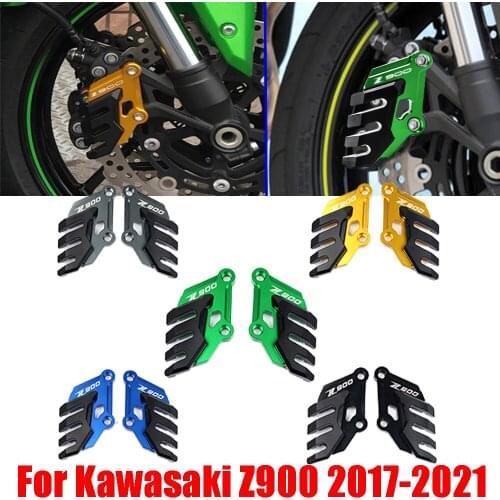For Kawasaki Z900 Z 900 2017 2018 2019 2020 2021 Motorcycle Accessories Front Brake Caliper Guard Protector Cover Protection