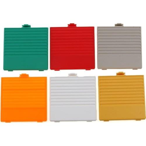 100pcs Battery Compartment Cover For Nintendo Game Boy Battery Cover Case Lid Door Replacement for GB Back Door Cover