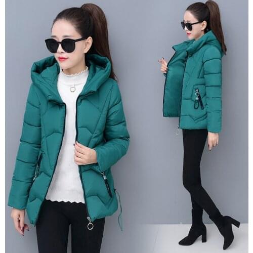 2020 Winter Jacket Women Coats Hooded Jackets Parkas Thick Warm Cotton Padded Female Loose Short Coat Outwear Plus Size 4xl P820