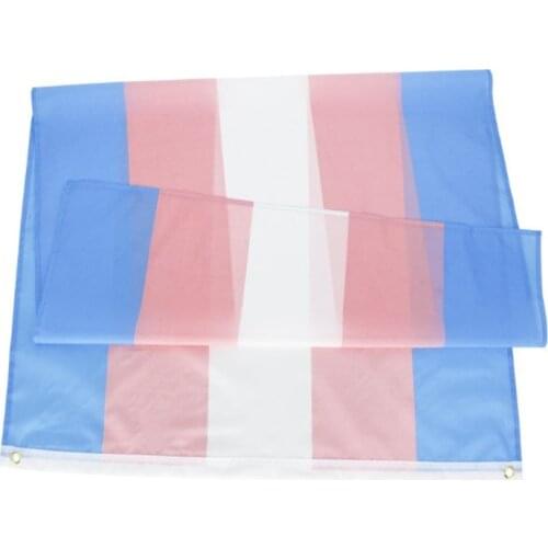 2020 New Flag 3 x 5 FT Transsexual Wall Flag Game Banner Outdoor indoor Christmas Home Decor Wedding Thanksgiving Day