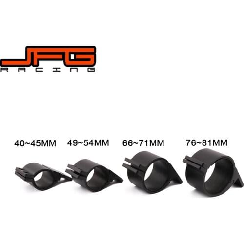 40-81MM Universal Black Bull Bar Bumper Brackets HID LED Spotlight Work Light Offroad Bar Mounting For Drit Bike Motorcycle