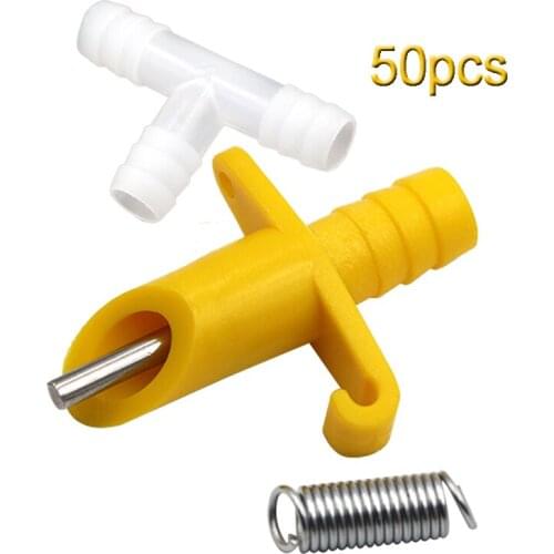 50pcs Rabbit nipple drinkers Integrated water nozzle ABS automatic water nozzle Rabbit equipment Free shipping