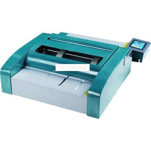 SL8201 A3 Automatic Folding Machine Saddle Stitch Binding Machine Desktop Stapler 220/110V Electric Automatic Binding