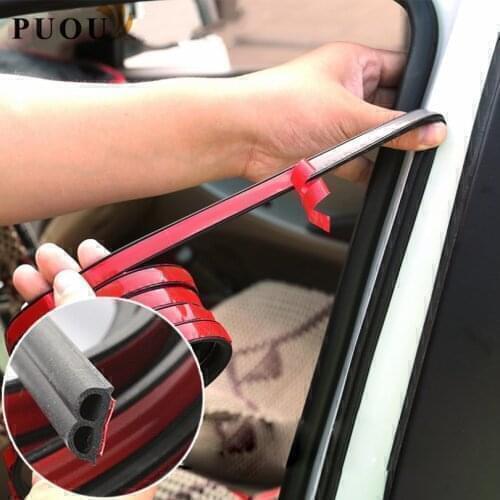 Car Accessories Door Rubber Seal Strips Sticker For Lada granta vesta priora kalina niva largus vaz samara 2106 2108 2109 2110