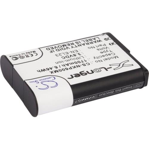 CameronSino for NIKON Coolpix P600 P610 P610s P900 P900s S810c EN-EL23 battery