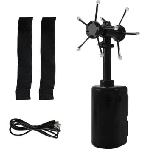 Children Led Light Spiral Pill Generator Toy Luminous Rechargeable Plastic Creative Spherical Toy Novelty Toys