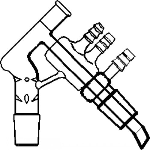 Laboratory Distilling Heads,Short Path,with Vigreux,10/18 top Joint