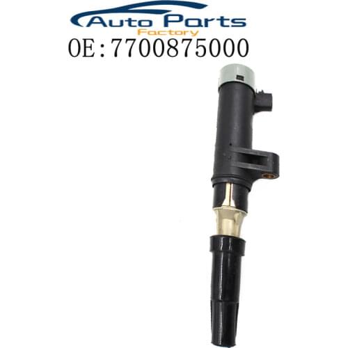 2 PCS Ignition Coil For Renault Megane Scenic Clio Espace Kangoo Trafic Grand Modus Opel Vivaro Vauxhall 7700875000 8200405098