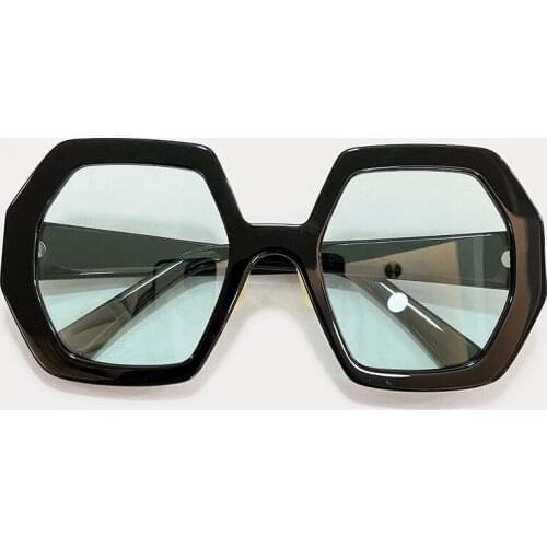 Classic Vintage Women Sunglasses Luxury Brand Design Glasse Shades Lens Ladies Frameless Eyeglasses