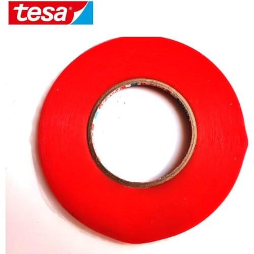 Tesa 4965 High Temperature Resist Strong Double Sided self Adhesive Tape, Widely for Touch Screen Mounting, Lens, Battery, ABS