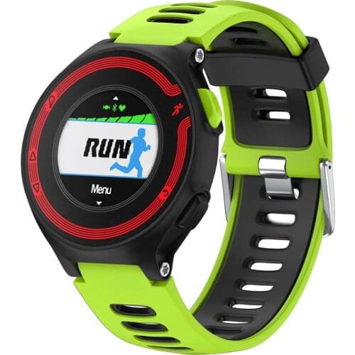 Etmakit Replacement Silicone Watch Band Outdoor Sport Watchstrap for Garmin Forerunner 735XT/220/230/235/620/630 NK-Shopping