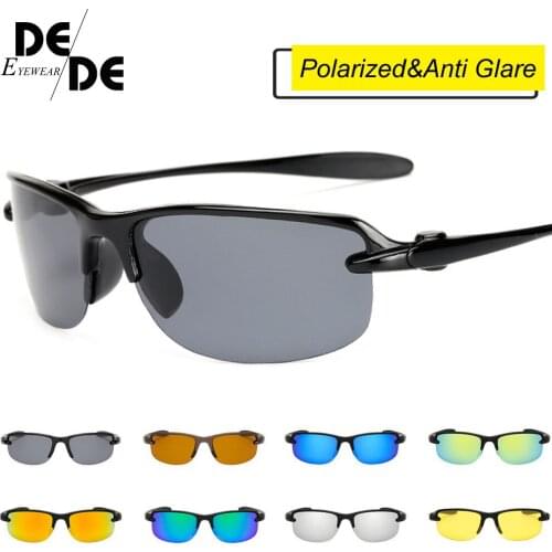 Driving Sun Glasses for Men Polarized Lenses Sunglasses Women Night Vision Goggles Glasses Fashion Sport Driving Eyewear 1012