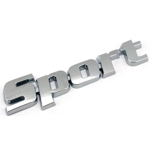 3D Sport plastic car emblem car badge automobile sticker decal logo for BMW VW AUDI toyota mercedesh benz honda ford KIA