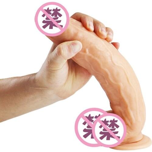 Super dildo sucker simulation dildo big penis female masturbator adult sex toy big cock