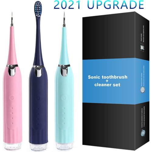 Ultrasonic Electric Dental Scaler Tooth Calculus Sonic Remove Stains Tartar Teeth Whitening Toothbrush Oral Hygiene Care Cleaner