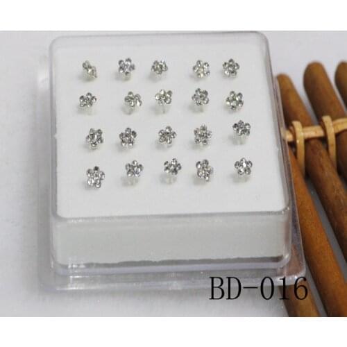 2017 New F Flower Nose Stud Womens Fashion Nose Ring Body piercing jewelry Nose Ring Fashion Jewelry