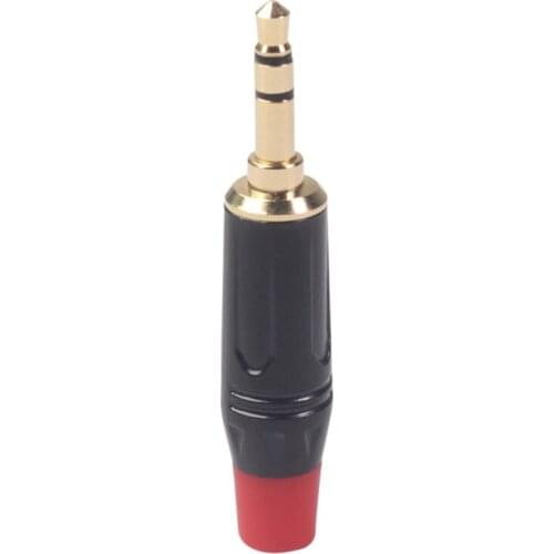 3.5mm Stereo Gold-Plated Audio Plug Diy for Diy Audio Cable, Headphone Cable, Car Aux Cable