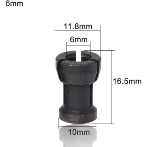 3pcs/set 6mm 6.35mm 8mm Woodworking Router Bit Engraving Milling Cutter Chuck