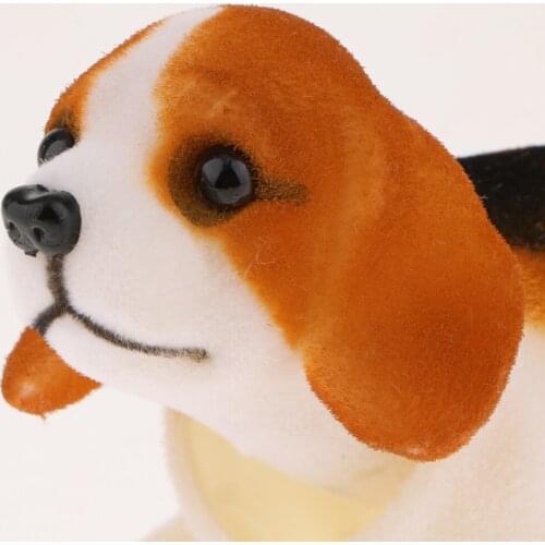 Beagle Bobble Head Dogs Bobbing Heads Car Dash Ornaments Puppy for Car Decoration