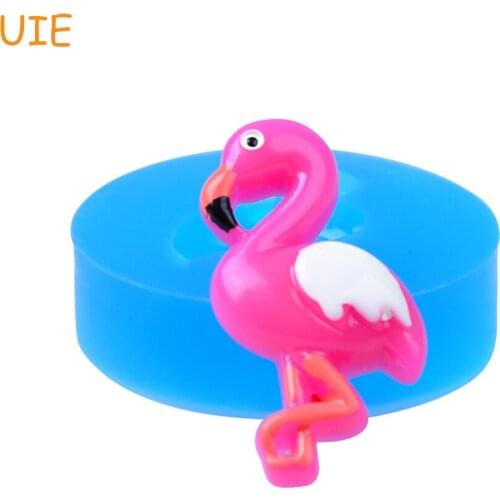 DYL485U 35.4mm Ostrich Silicone Mold Fondant, Cake Decoration, Sugarcraft, Cookie Biscuit, Chocolate, Resin, Candy, Gum Paste