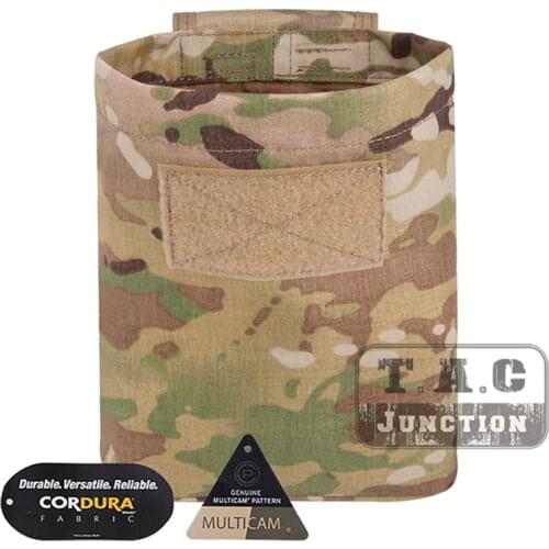 Emerson Tactical MOLLE Roll-Up Dump Pouch Emersongear Lightweight Foldable Compressible Storage Bag Magazine pouches Multicam