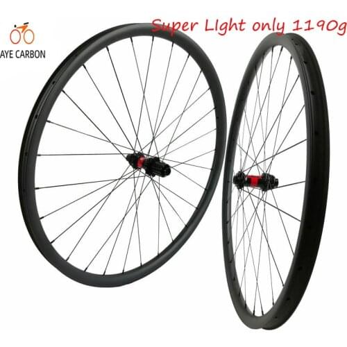 AYE CARBON Flyweight 27mm width 27.5er carbon mtb wheelset with 240 hub mountian bike wheels