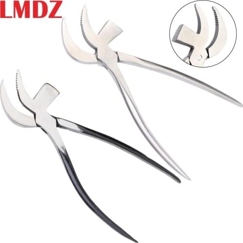 LMDZ Fixed Clamp Pliers Adjustment Press Flatten Plier for Handbag Leather Bag Making Pliers DIY Tool Leather Edge Bending Plier