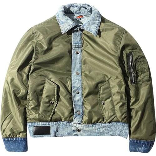 Mckkny Men Winter High Street Jackets Double-sided Wear Thermal Outwear Tops For Male Clothinig Patchwork