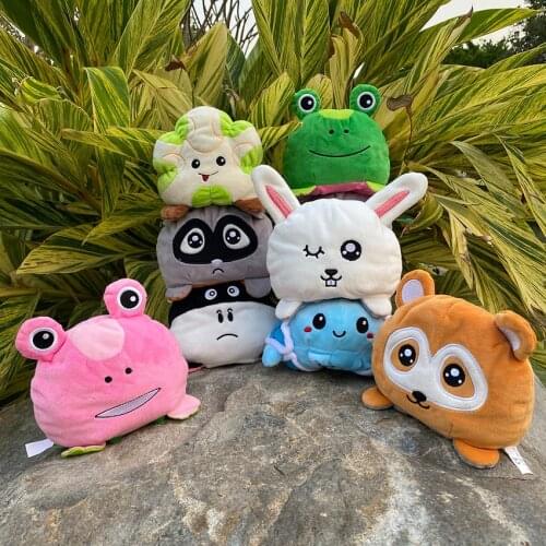 11 Styles Animal Vegetable Little White Rabbit Plush Toy Soft Stuffed Doll Baby Pillow Gift