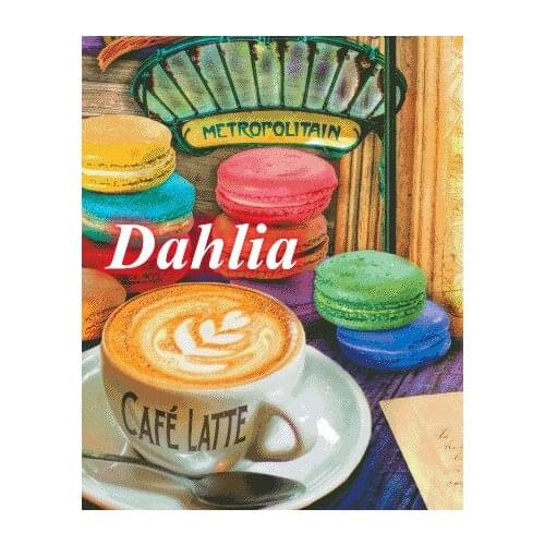 Delicious Dessert Coffee Afternoon Tea Cross Stitch Kits Top Quality Embroidery Needlework DIY 14CT Unprinted Decor Handmade