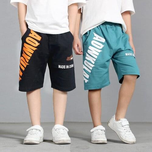 Beach Shorts For Boys Summer Fashion Design Kids Sport Short Pants For Teen Boy 6 8 10 12 14 Years Wear TN001